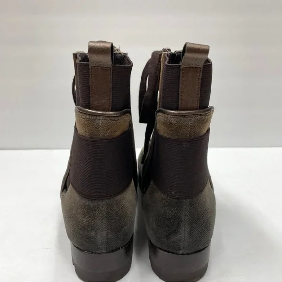 Donald J. Pliner “Esa” Brown Lace Up Combat Boots, Size: 7 - Picture 6 of 11